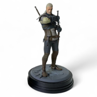 Фигурка Геральта из Ривии The Witcher 3 — статуэтка Ведьмака 26 см, игрушка Geralt в коробке