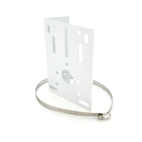 Кронштейн для камеры PiPo PP- Spiderweb, крепление угол 45°, белый, металл, 30cm + хомут металл