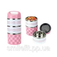 Ланч бокс UNIQUE UN-1522 2л Pink