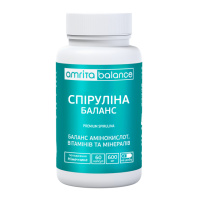 Спирулина Баланс источник антиоксидантов 60 капсул Амрита