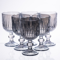 Набор бокалов для вина 6 (шт) по 220 (мл) Голубой HP-19-68