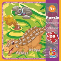 Детский пазл «Динозавры» LD06, 20 элементов