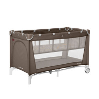 Манеж CARRELLO Piccolo+ CRL-11501/2 Chocolate Brown з двома рівнями дна /1/ MOQ