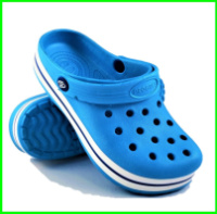 Женские Тапочки CROC$ Голубые Кроксы Шлёпки Сланцы (размеры: 36,37,38,39,40,41)