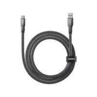 Кабель REMAX Pisces Series  Zinc Alloy Braided Data Cable CB37 1.2M (A-C)-66W (6954851262398)