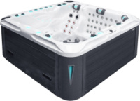 СПА-басейн Passion Spas Felicity Mighty Wave (230x230x91 см), Сріблясто-білий