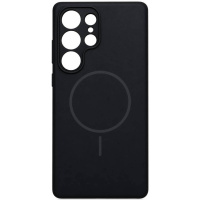 DM Чохол Silicone Case with MagSafe для Samsung S25 Ultra S938 Black