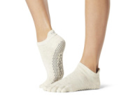 Шкарпетки для йоги ToeSox Full Toe Low Rise Grip Oatmeal M (39-42.5)