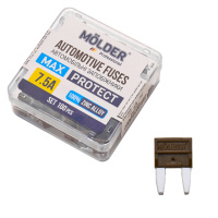 Набір запобіжників Molder «міні» 7,5А, 100шт