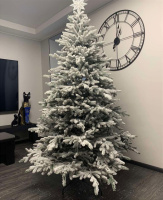 Ялинка лита Віденська засніжена 250 см штучна, від виробника Siga Group, сертифікована, 2.5 м