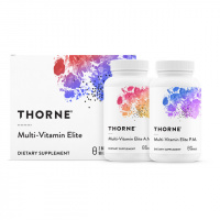 Мультивитамины Элит, Multi-Vitamin Elite A.M. & P.M., Thorne Research, 2 баночки по 90 капсул