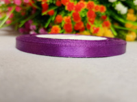Атласная лента/ 0.6мм/ 23 метра/ фиолетовый