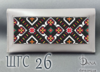 Гаманець під вишивку бісером із натуральної італійської шкіри