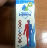 Капли антитоксин нано от паразитов, анти токсин Nano