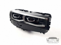 Передние фары на BMW 7 Series G11 / G12 2019-2021 года ( Full Led Adaptive )