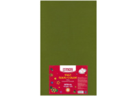 Фетр листковий (поліестер), 50х30см, 180г/м2, зелений травянистий