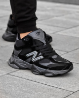 Кросівки  зимові  хутро New Balance  чорні