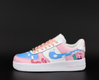 Жіночі кросівки Nike Air Force x Peapa Pig (36-40)