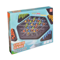 Игра настольная-геоборд для детей «Треугольник», игра для детей от 6 лет