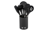 Набор кухонный Maestro 8ед силикон-нейлон черный (MR-1542-BLACK)