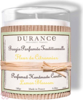 Парфюмированная свеча Durance Perfumed Handcraft Candle 180 г Лимонний цвіт