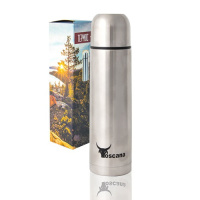 Термос питьевой Snt Cosmo 8090-1 500 мл серебристый