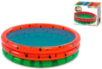 Intex Басейн 58448 NP «Арбуз» (6) 3 кільця, від 2 років, діаметр 168 см, висота 38 см, 581 л.