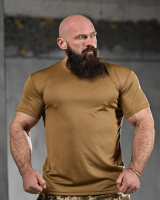 Тактична футболка для відведення поту veres койот ДЛ6295