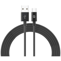 Кабель ArmorStandart AMD718B Type-C to USB Cable 1m Black (ARM64291) (Код товару:43491)