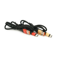 Кабель WUW X140, Type-C-USB, 2.4A, Black, длина 1м, 2шт в упаковке, цена за упаковку, BOX