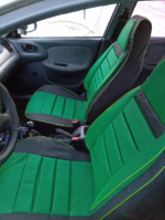 Автомобильные чехлы «ПИЛОТ» для ВАЗ 2107 (зеленые)