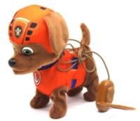 Інтерактивна м'яка іграшка «Щенячий патруль на повідку» Зума