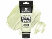 Краска художественная Acryl PRO ART Kompozit 75 мл, 109 неаполитанский светло-зеленый