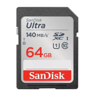 Карта памяти SanDisk 64GB SD class 10 UHS-I Extreme Ultra (SDSDUNB-064G-GN6IN)