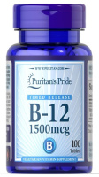 Puritan's Pride  B-12 1500 mcg Timed Release 100 таблеток