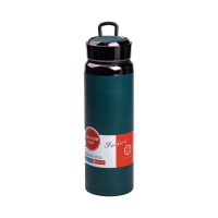 Термос Vacuum Sports 1 л з нержавіючої сталі, зелений