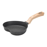 Сковородка для омлета с антипригарным покрытием 16*13*5,3 см серая HP39574C