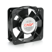 Кулер для охлаждения серверных БП ТA15052HBL2 DC sleeve fan 2pin под пайку - 150*150*50мм, 220V/0,22A, 2600об/мин, 38W