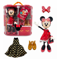 Кукла Минни Маус с аксессуарами Minnie Mouse Doll Holiday Fashion