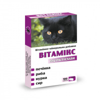 Белково-витаминные добавки «Витамикс Мультисмак» для котов