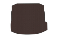 Резиновый коврик в багажник (Sedan, коричневый) для Ауди A3 2020- гг