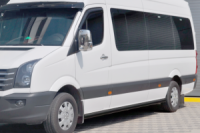 Боковые трубы Black (2 шт., нержавейка) d60, Длинная-ЭкстраДлинная для Volkswagen Crafter 2006-2016 гг