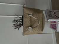 Жіночій шопер Coach Gallery Tote молочний