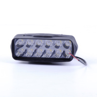 Фара-LED Прямокутник 18W (1,5W*12) 10-30V 90*60*55mm Дальнє (пластик) (1шт) JP058