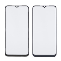 Стекло тачскрина с OCA плёнкой для Xiaomi Redmi A1 чёрное с олеофобным покрытием, закалённое