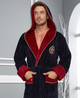 Nusa Халат чоловічий з капюшоном Nusa 1185