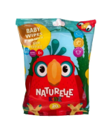 Вологі серветки дитячі «NATURELLE» kidz, алоє, 20 шт (Україна)