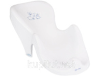 Гірка дитяча для купання антиковзка Bunny white