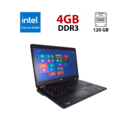 Ноутбук Dell Latitude E7440 / 14« (1366x768) TN / Intel Core i5-4300U (2 (4) ядра по 1.9 - 2.9 GHz) / 4 GB DDR3 / 120 GB SSD / Intel HD Graphics...