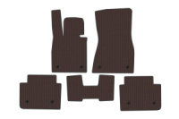 Резиновые коврики Carsuit (для i5 G60E, коричневые) для BMW 5/i5 серия G60/G60E/G61 2023- гг